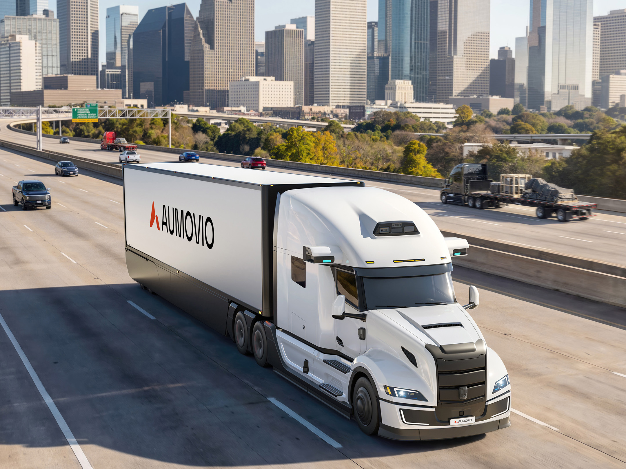 Autonomous commercial vehicles can provide support where transportation is regular, predictable, and suitable for automation.